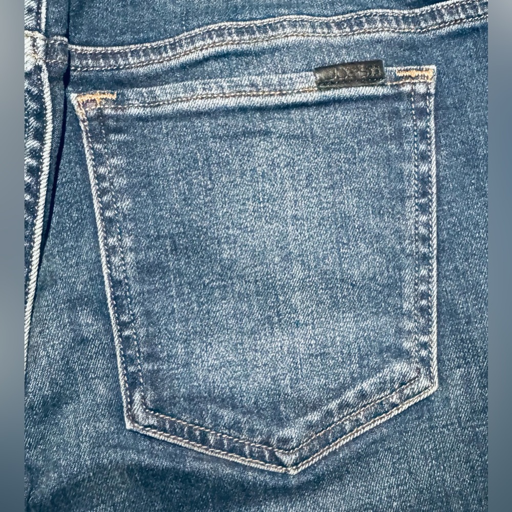 Joe's Jeans Dark Blue Maternity Women’s skinny Jeans with Overband Sz 29 NWOT - Picture 7 of 12